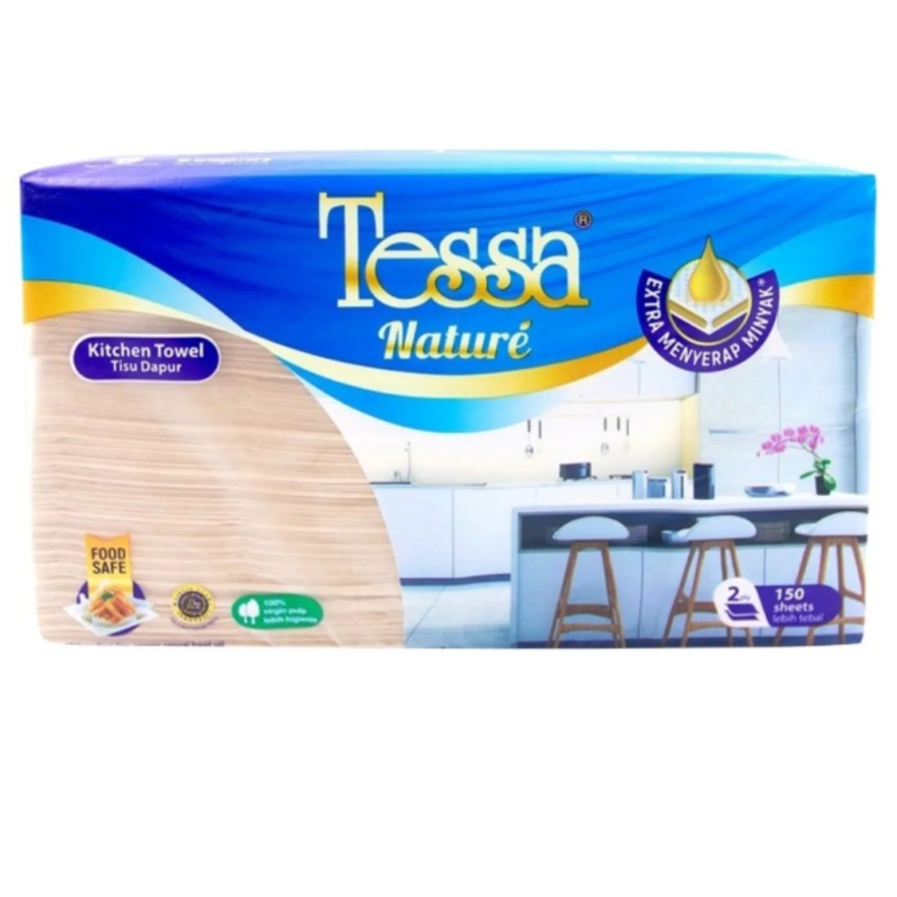 Tessa Nature Handtowel Tissue 150 Sheets